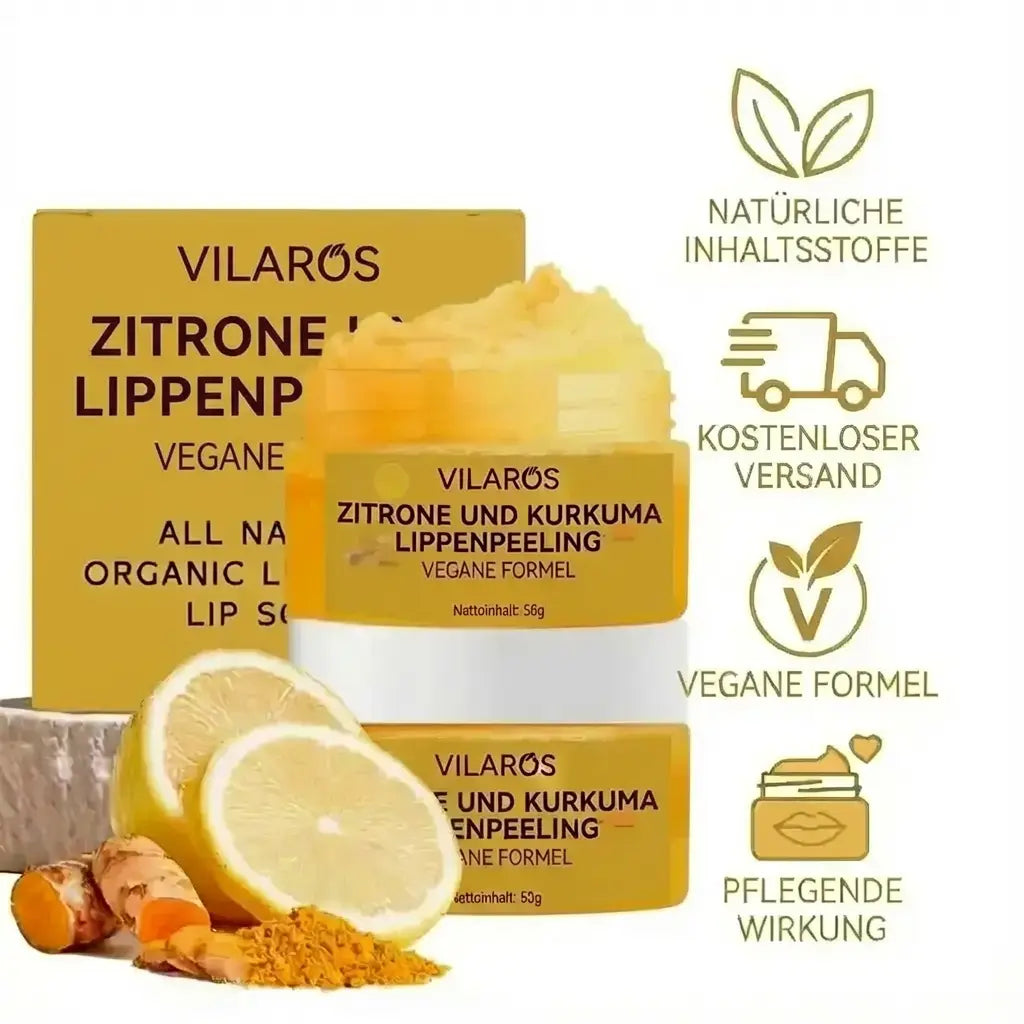 Vilaros Lippen Pflege Peeling Balsam