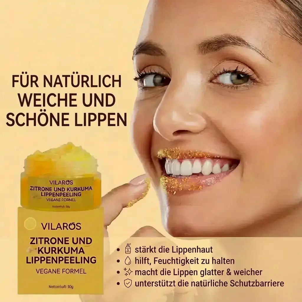 Vilaros Lippen Pflege Peeling Balsam