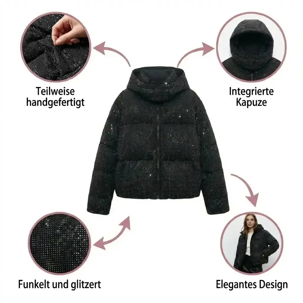 Black Diamond Puffer Jacke