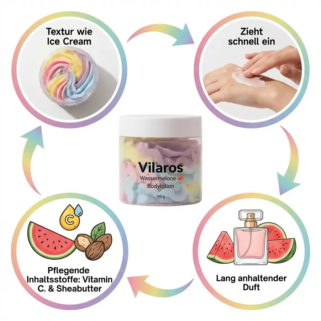 Vilaros Rainbow Body Butter