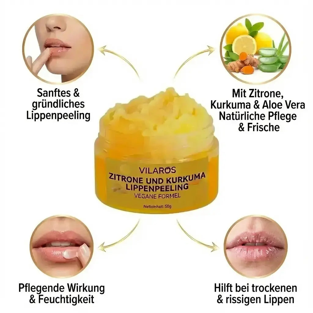 Vilaros Lippen Pflege Peeling Balsam